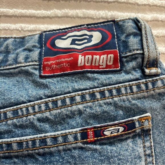 Vintage BONGO Jeans High Rise Blue Jeans Size 7 Boot Cut - Picture 10 of 11